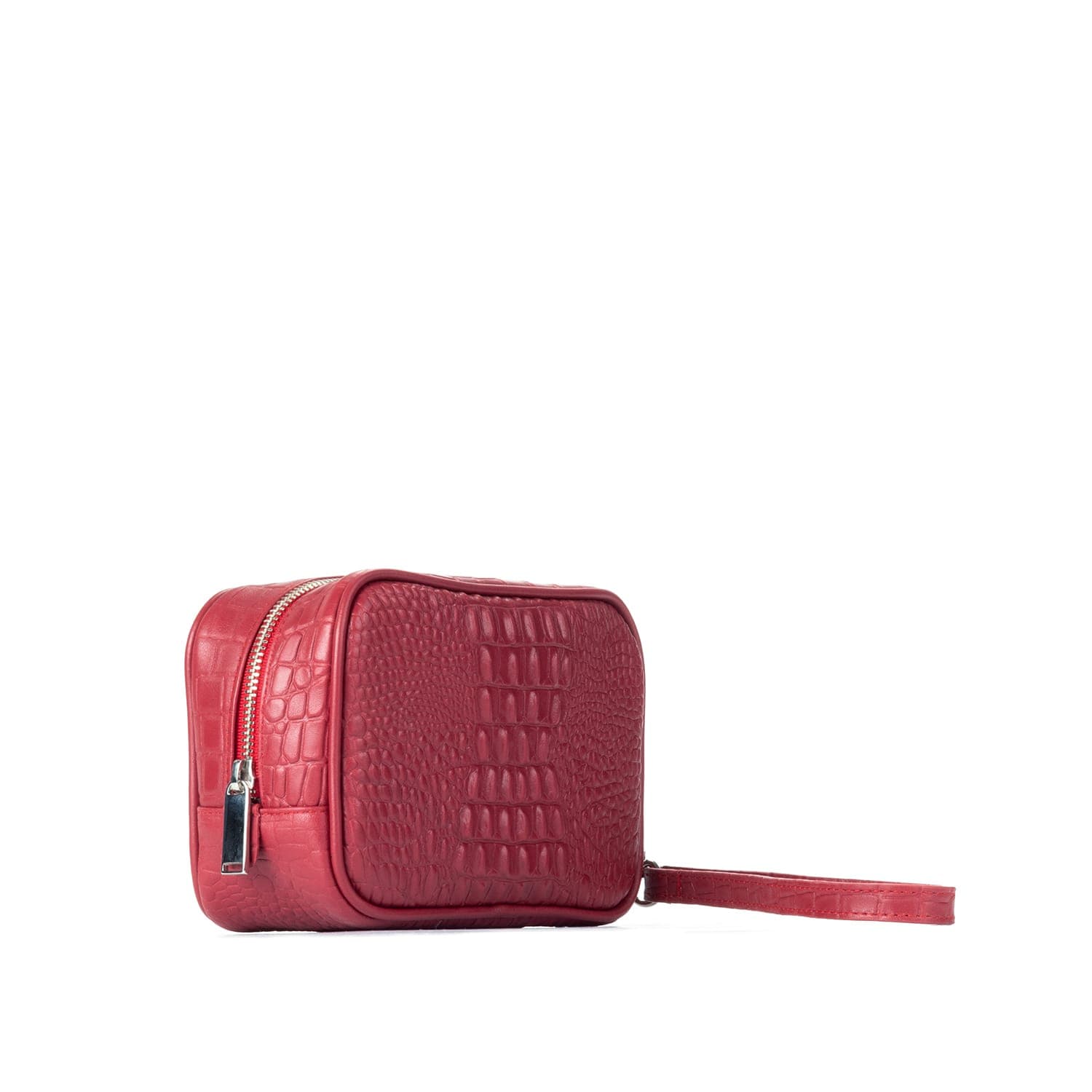 NECESER TORINO MINI COCODRILO ROJO