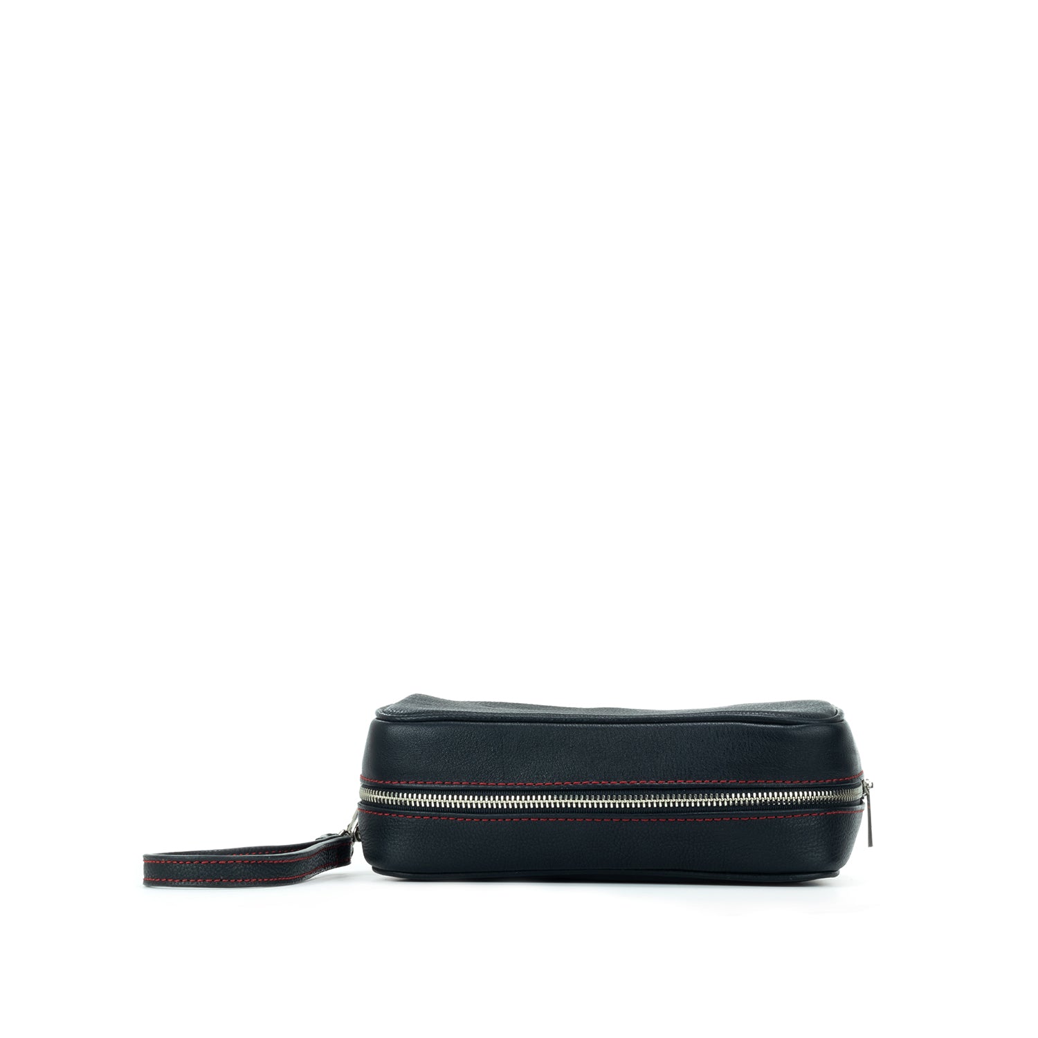 NECESER TORINO NEGRO CON COSTURAS ROJAS